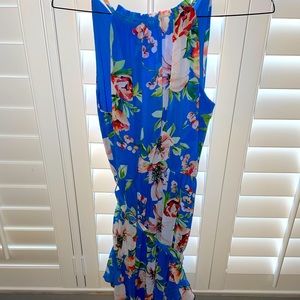 Floral mid length dress